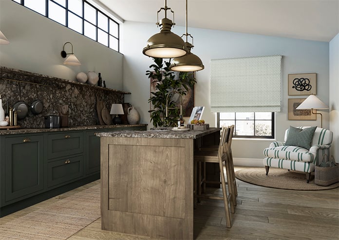 Scallop & Bud, Coles Green - Roman Blind - Image 6